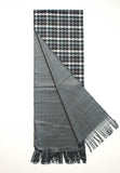 Mae Mini Houndstooth Flannel Scarf