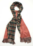 Mae Mini Houndstooth Flannel Scarf