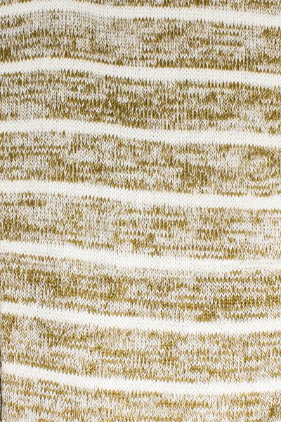Mia Striped Scarf Brown