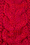 Phyllis Cable Knit Headband Red