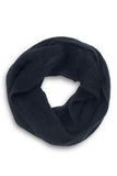 Robin Skinny Knit Infinity Scarf Black