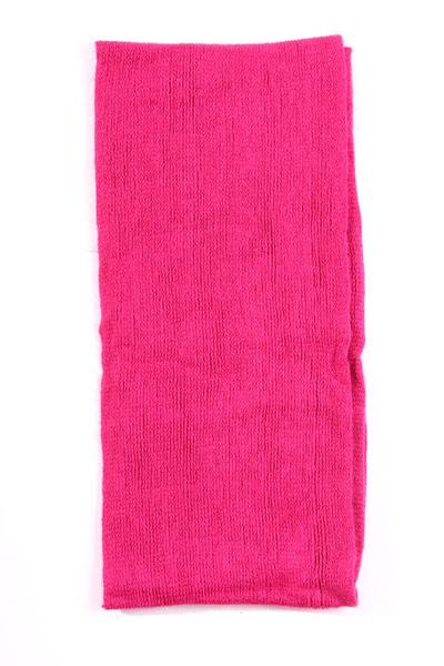 Robin Skinny Knit Infinity Scarf Pink