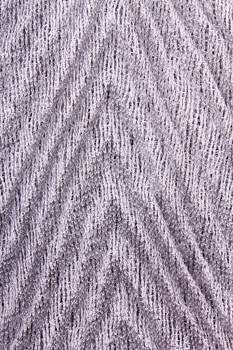 Shannon Pleated Infinity Scarf Grey