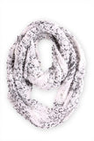 Stella Infinity Scarf-White