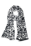Susie Knit Leopard Scarf