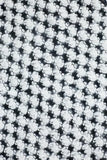 Trudy Popcorn Knit Infinity Scarf White