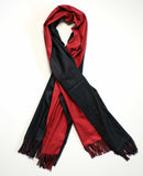 Vera Double Sided Two Tone Scarf