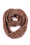 Brown Abbie Infinity Scarf