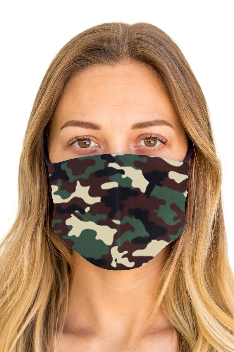 Camo Cloth Mask