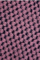 Trudy Popcorn Knit Infinity Scarf Pink Closeup