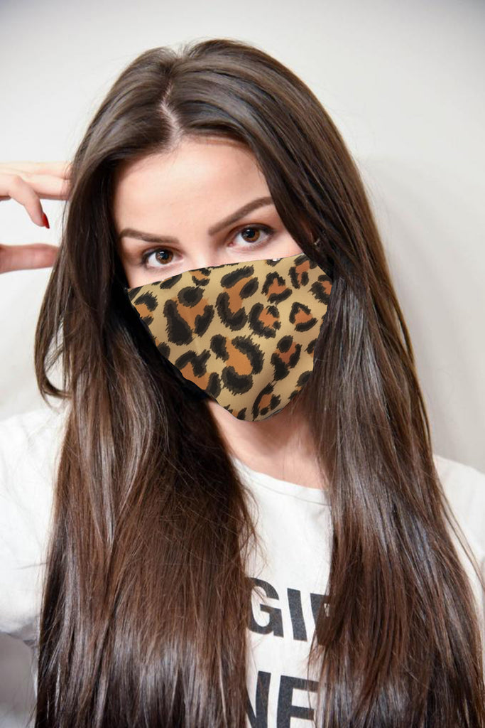 Leopard Cloth Mask