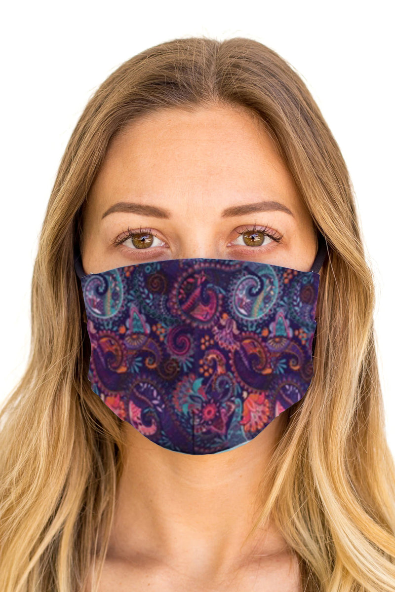 Multi Paisley Cloth Mask