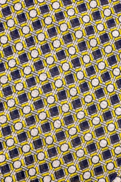 Octavia Geo Print Infinity Scarf Yellow