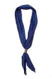 Western Knot Scarf Navy