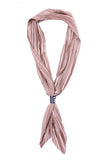 Western Knot Scarf Tan With Model